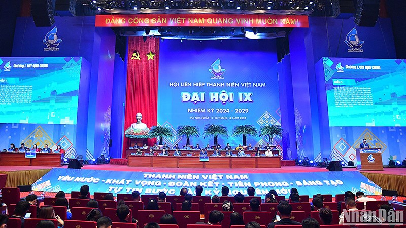 Открылась 9-я всенациональная конференция Союза молодежи Вьетнама