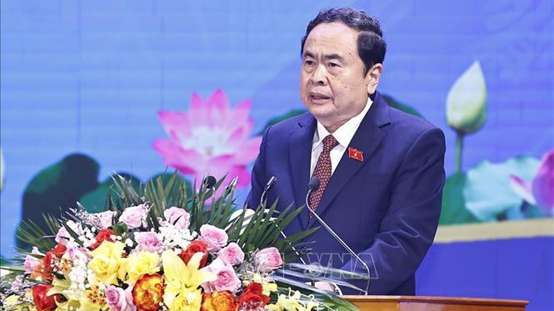 Председатель НС Чан Тхань Ман принял участие в конференции, посвященной определению административных единиц провинции Бакжанг