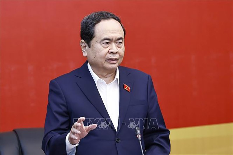 Председатель НС Чан Тхань Ман провел рабочую встречу с руководителями города Хайфона