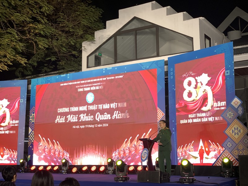 Художественный обмен «Горжусь Вьетнамом» и запуск технологического проекта об истории ВНА