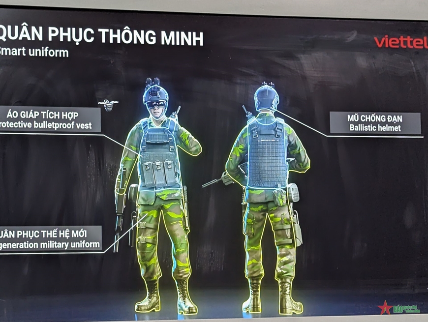 Viettel представила экипировку солдата будущего с ИИ