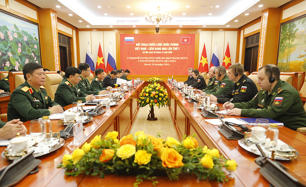 7-й раунд вьетнамско-российского стратегического диалога в области обороны