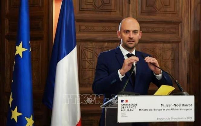 Поздравительная телеграмма в адрес министра по делам Европы и министра иностранных дел Франции