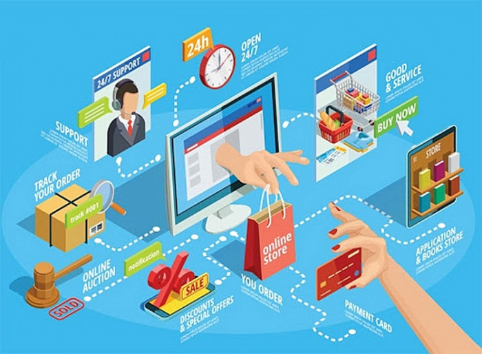 Vietnam Lanzamiento del comercio electrónico a favor a los negocios en línea