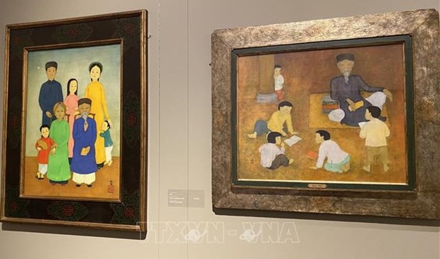 Inaugurada una exposición del pintor vietnamita Mai Trung Thu en Francia