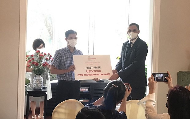 Entregados los premios del concurso sobre patrimonios de países centroeuropeos en Vietnam