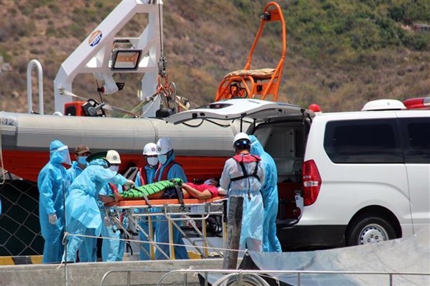 Rescatan a pescador accidentado en archipiélago vietnamita de Truong Sa