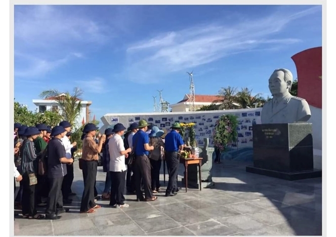 Parque en homenaje al general Vo Nguyen Giap en la isla de Son Ca