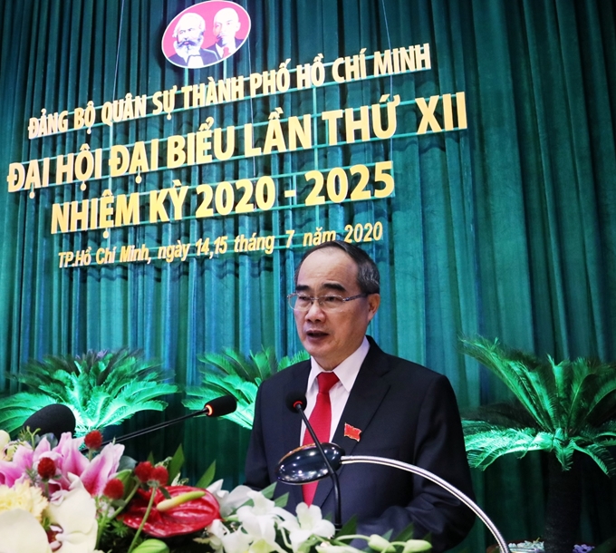 Construyendo unas fuerzas armadas fuertes en Ciudad Ho Chi Minh