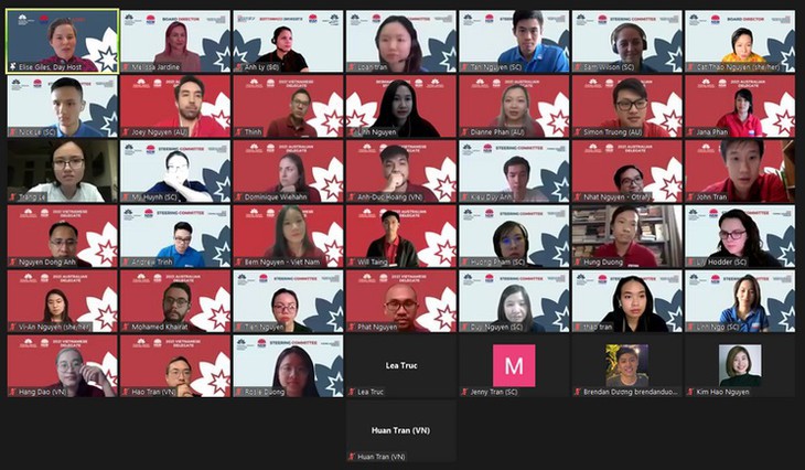 Los primeros ministros de Vietnam y Australia felicitan a jóvenes talentos de ambos países