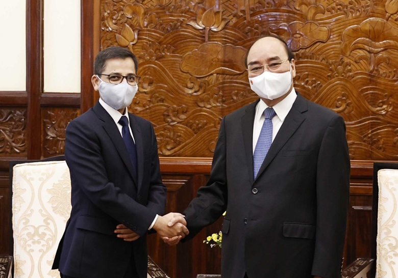 El presidente Nguyen Xuan Phuc felicita a la India por su papel en los asuntos de la región