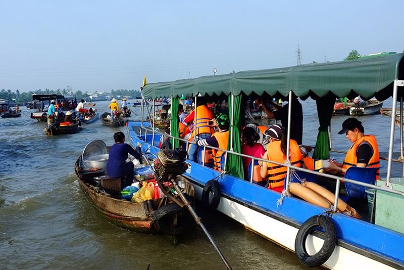 El turismo en el Delta del Mekong busca recuperarse en medio de la pandemia