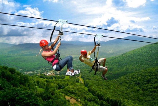 Deportes extremos en la provincia vietnamita de Ha Giang