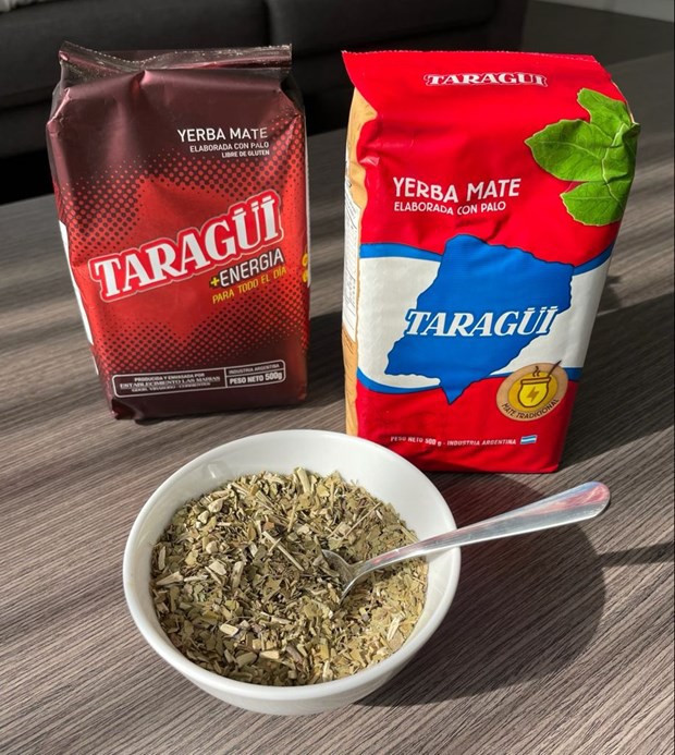 Yerba mate, la bebida típica de Argentina aparece en el mercado vietnamita