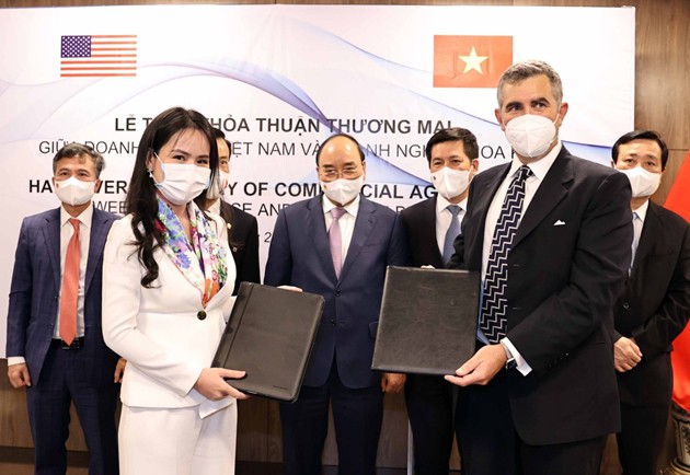 Vietnam y Estados Unidos firman memorando de entendimiento sobre cooperación en energías renovables