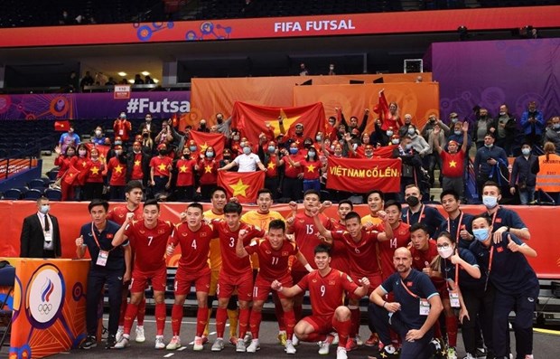 Fútbol sala de Vietnam se sitúa en el top 6 de Asia