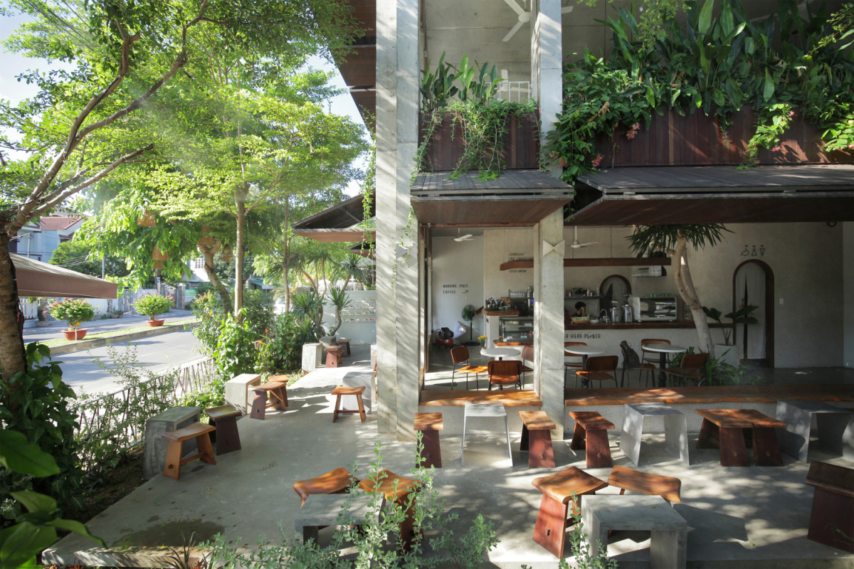 Una cafetería de Hoi An, en la revista de arquitectura americana Archdaily