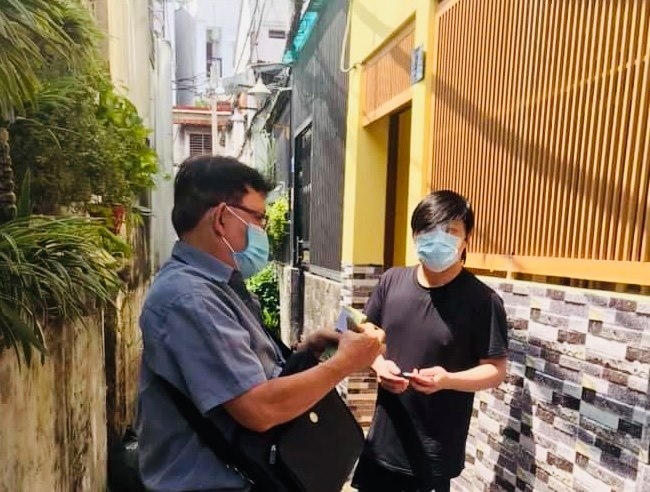 Ciudad Ho Chi Minh Despliegue del tercer paquete de ayudas sociales