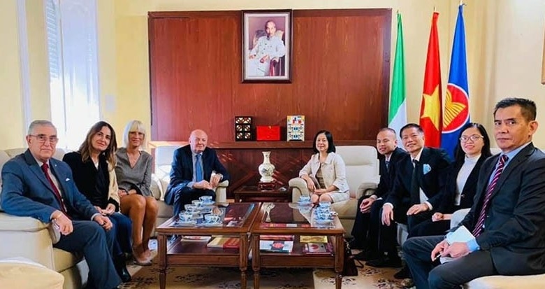 La cooperación bilateral entre Vietnam e Italia se robustece