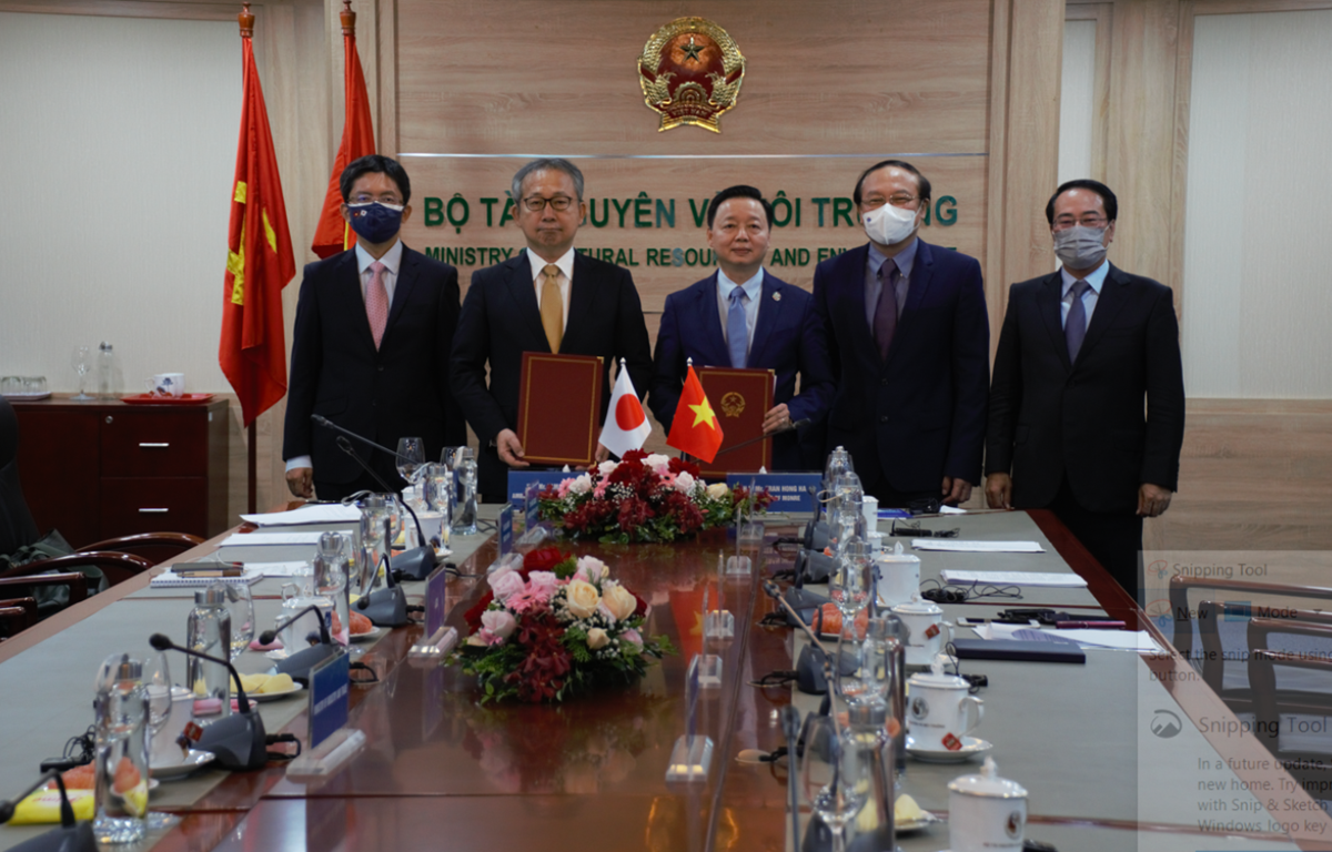 Cooperación sobre crecimiento bajo en carbono entre Vietnam y Japón