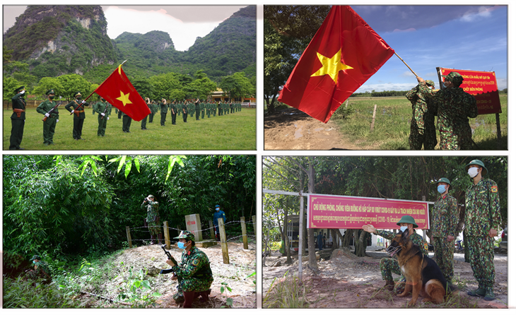 Combate anti-coronavirus en las fronteras