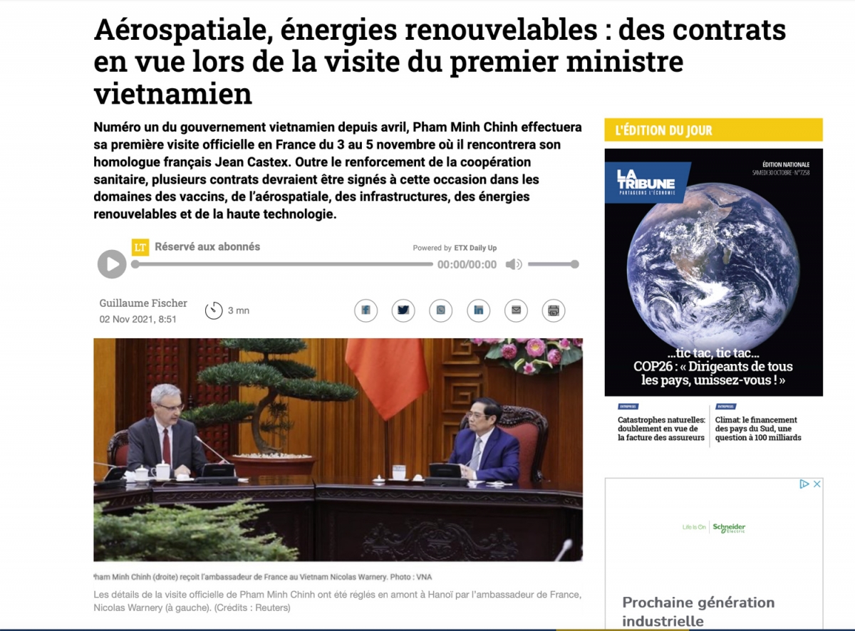 Vietnam podría ser puente importante entre Asia y Europa, evalúa prensa francesa