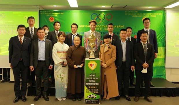 Festival de fútbol vietnamita en Japón