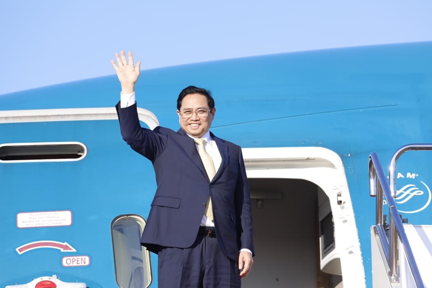 Pham Minh Chinh concluye su visita a Japón