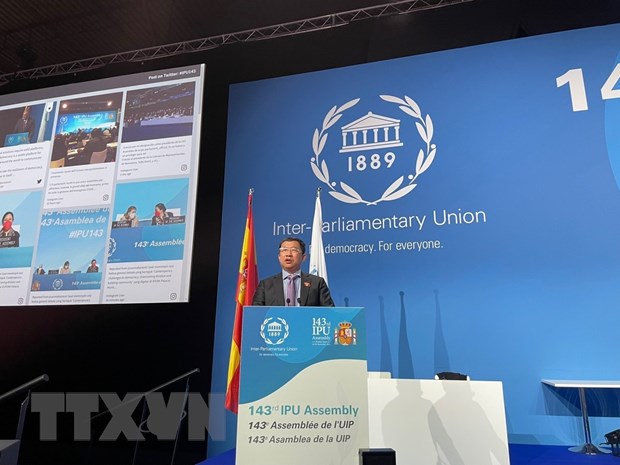 La delegación vietnamita asiste a la 143 º Asamblea General de la UIP