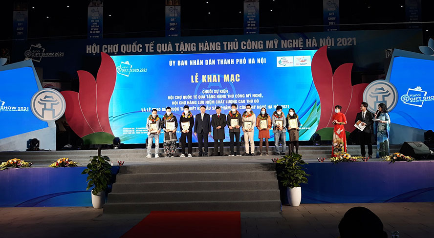 Hanoi Gift Show 2021 cuenta con 470 pabellones