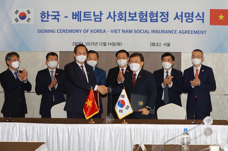 Firmado un convenio en materia de seguridad social entre Vietnam y Corea del Sur