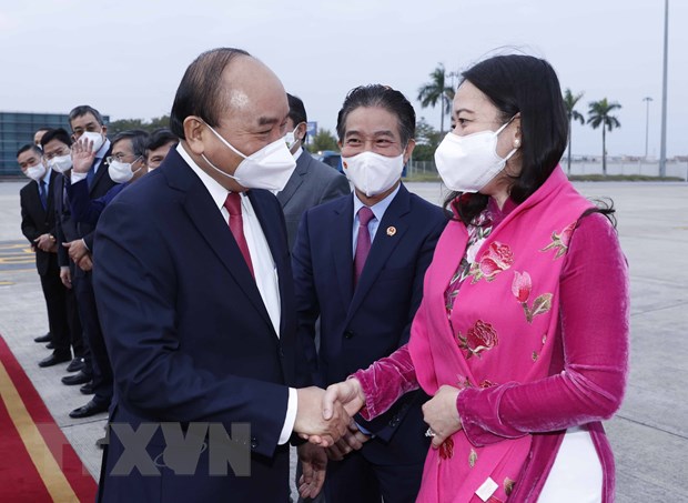 El presidente Nguyen Xuan Phuc inicia su visita a Camboya