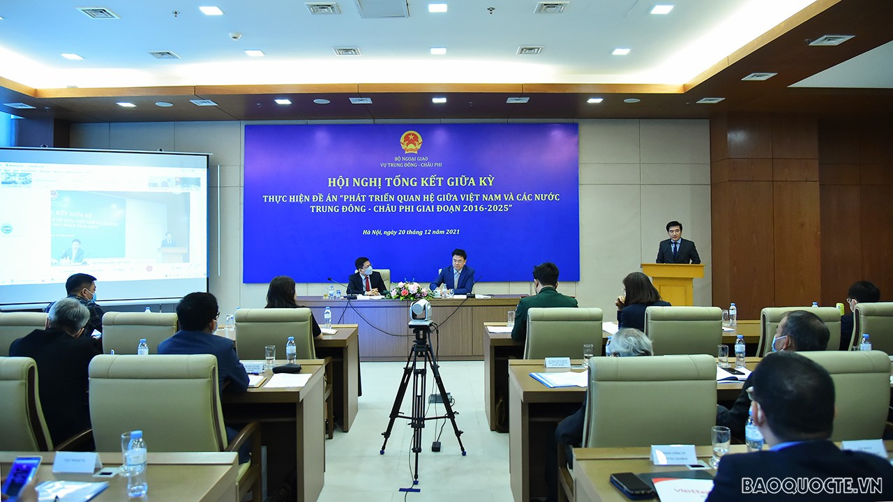 Conferencia revisa los lazos entre Vietnam, Oriente Medio y África