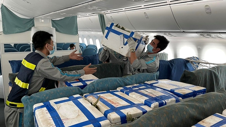 El transporte aéreo de mercancías aumenta un 21,3