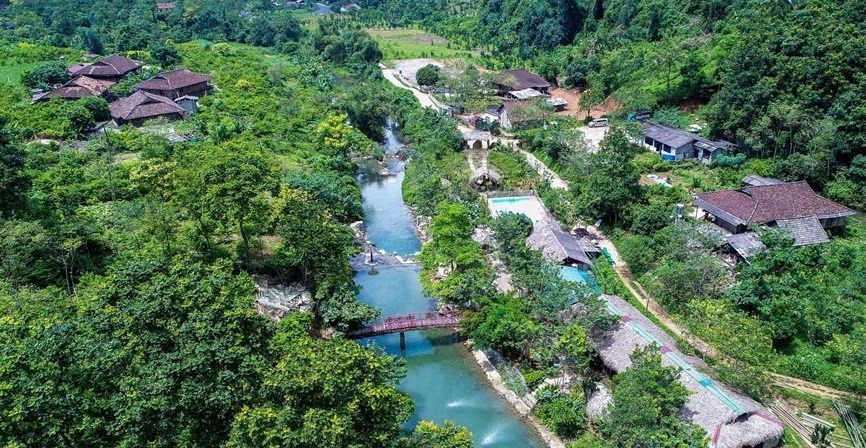 Aldea de Hoan Trung, un valle pintoresco en la provincia vietnamita de Lang Son