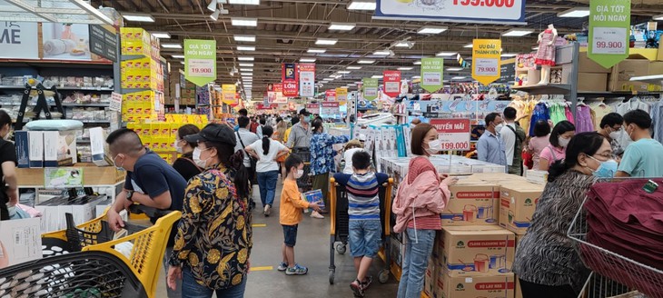 Recuperación del mercado de consumo en Ciudad Ho Chi Minh a principios de 2022