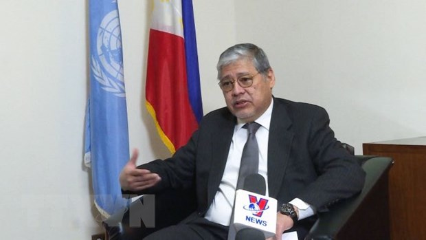 El embajador filipino destaca los aportes de Vietnam a una posición creciente de la ASEAN en el mundo