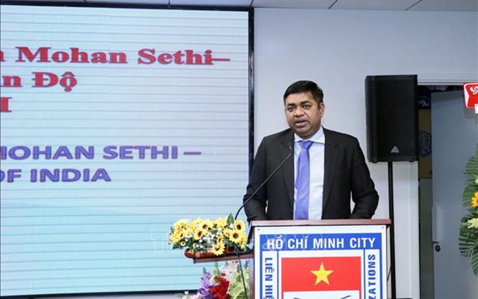 Diversas actividades para conmemorar 50 º aniversario de lazos diplomáticos entre la India y Vietnam