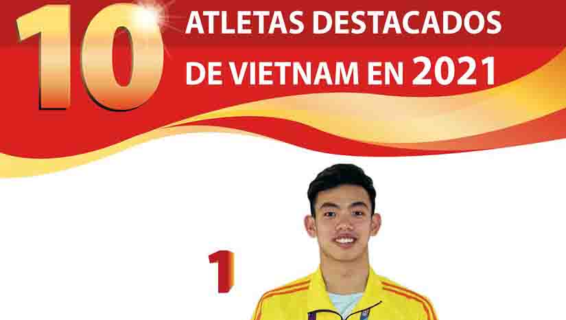 Los diez atletas más destacados de Vietnam en 2021