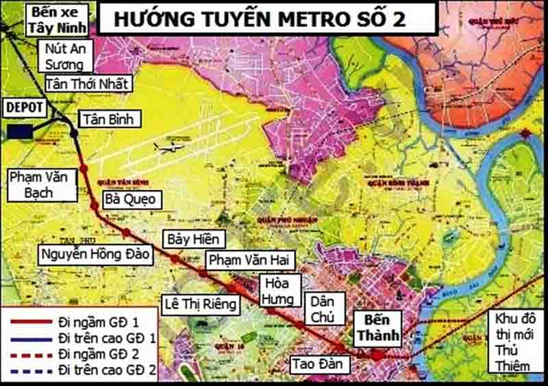 Acelerar la construcción de la infraestructura del metro en Ciudad Ho Chi Minh