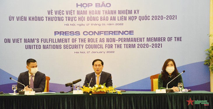 Vietnam ha cumplido con éxito su misión en el Consejo de Seguridad de las Naciones Unidas
