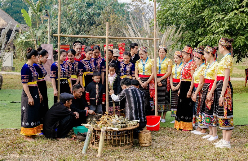El Tet único de la etnia kho mu en la provincia de Nghe An