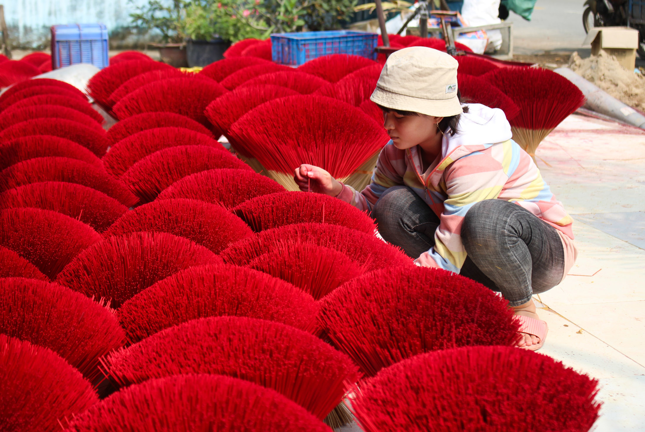 Incienso de Saigón para el Tet