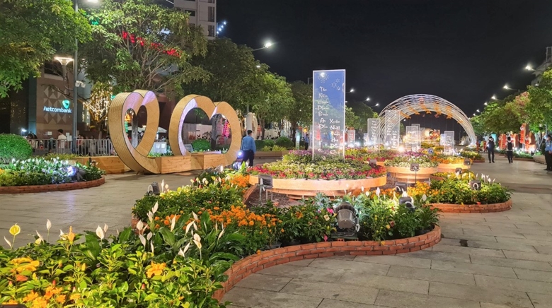 Inaugurada la calle de flores de Nguyen Hue en Ciudad Ho Chi Minh