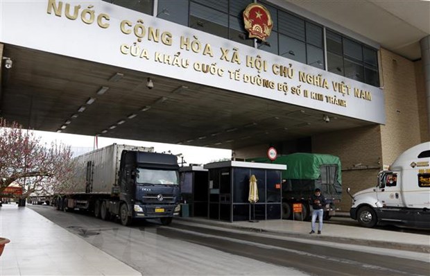 Vietnam exporta 287 toneladas de productos agrícolas a China a través de Lao Cai del 1 al 3 de febrero