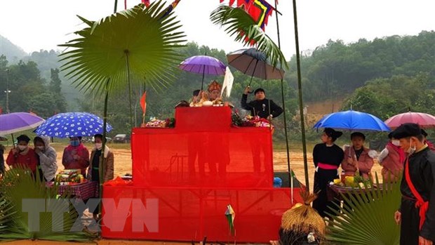 El Festival Long Tong belleza cultural de los grupos étnicos de Ha Giang