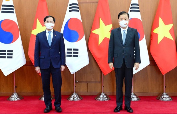 Los ministros de Relaciones Exteriores de Vietnam y República de Corea se reúnen en Seúl