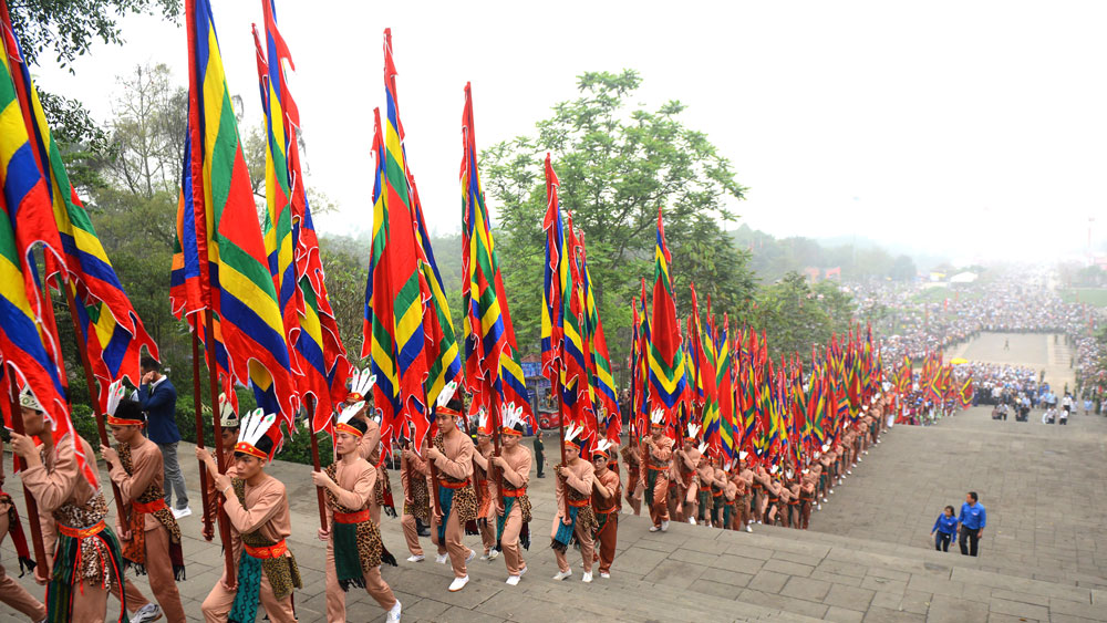 Reducir la celebración de la Fiesta Ancestral de Conmemoración de la Dinastía Hung para garantizar la prevención de COVID-19