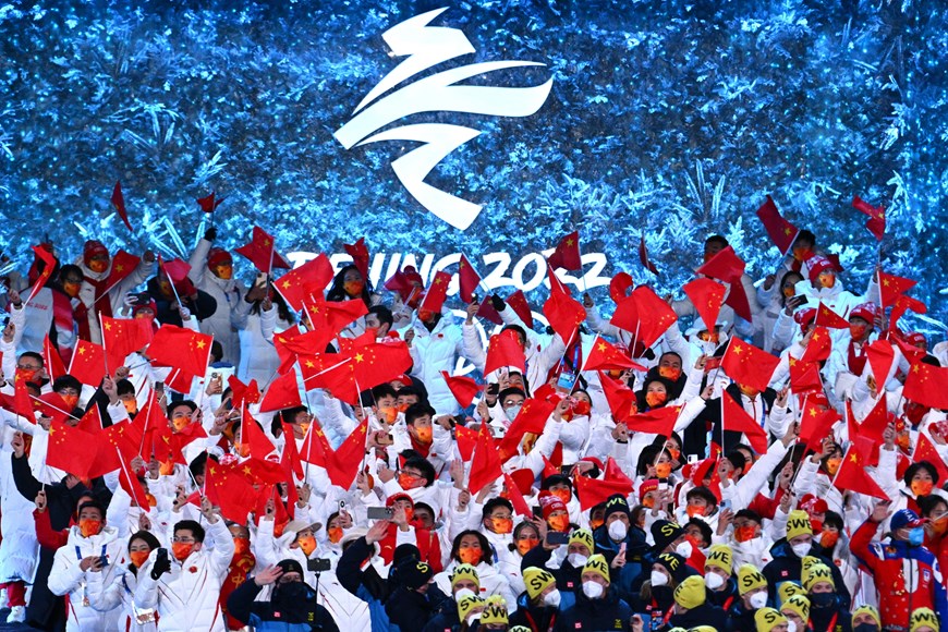 Clausura de los Juegos Olímpicos de Invierno de Beijing 2022