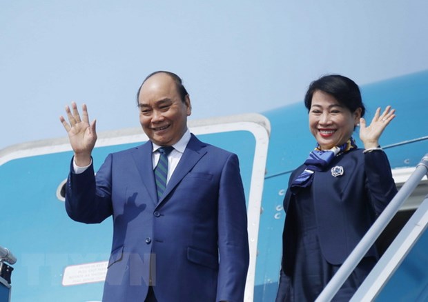 El presidente Nguyen Xuan Phuc parte de Hanói para una visita de Estado a Singapur